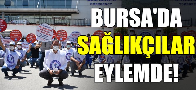 Sağlıkçılar eylemde!