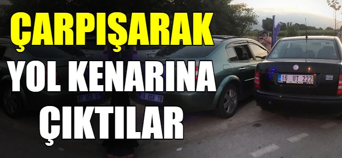 Aynı anda viraja girince...