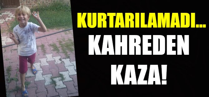 Kahreden kaza...