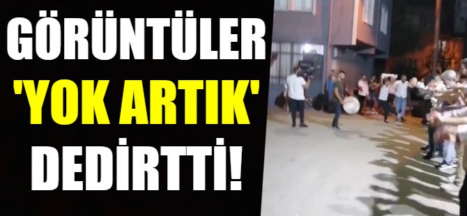 Bursa'da korona halayı!