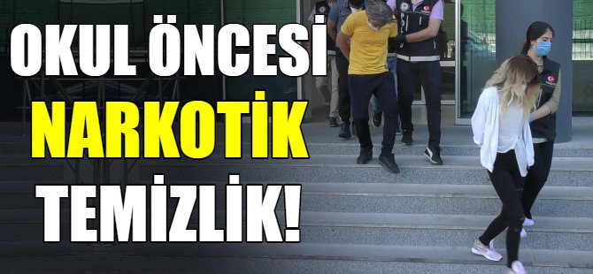Okul öncesi narkotik temizlik!