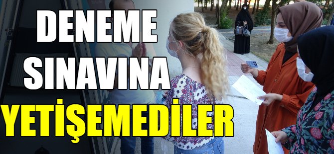 KPSS denemesine yetişemediler!
