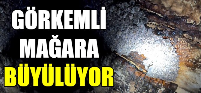 Görkemli mağara büyülüyor!