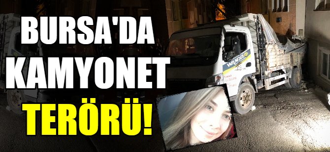 Bursa'da kamyonet terörü!