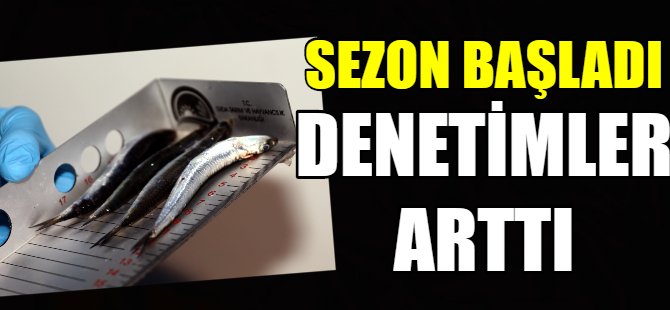 Balıkçılara sıkı denetim