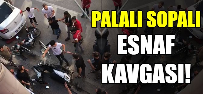 Bursa'da palalı sopalı kavga!