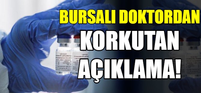 Koronayla ilgili korkutan açıklama!