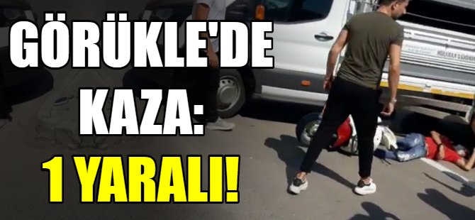 Görükle'de kaza: 1 yaralı!
