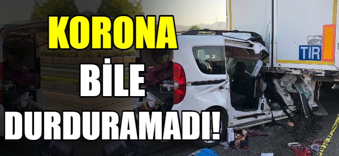 Korona bir tek onu durduramadı!