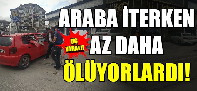 Bursa'da kaza: 3 yaralı!