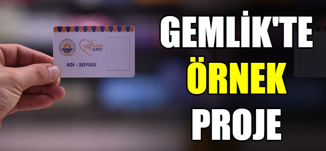 Gemlik'te örnek proje!