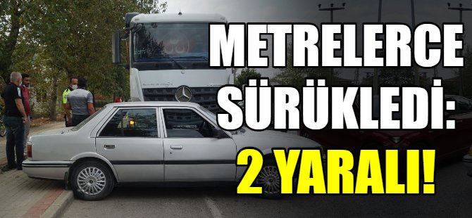 Bursa'da kaza: 2 yaralı!