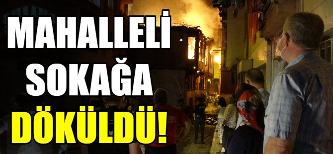 Bursa'da yangın paniği!
