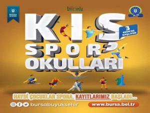 Bursa'da Kış spor okulları başlıyor