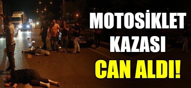 Bursa'da kaza: 1 ölü!