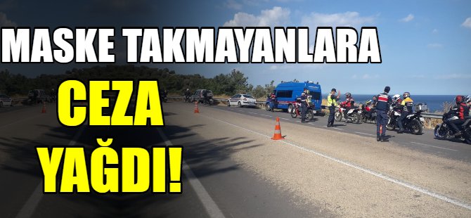 Maske takmayanlara ceza yağdı!