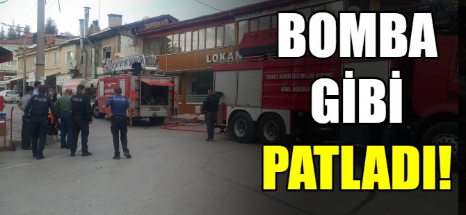 Lokantada patlama!