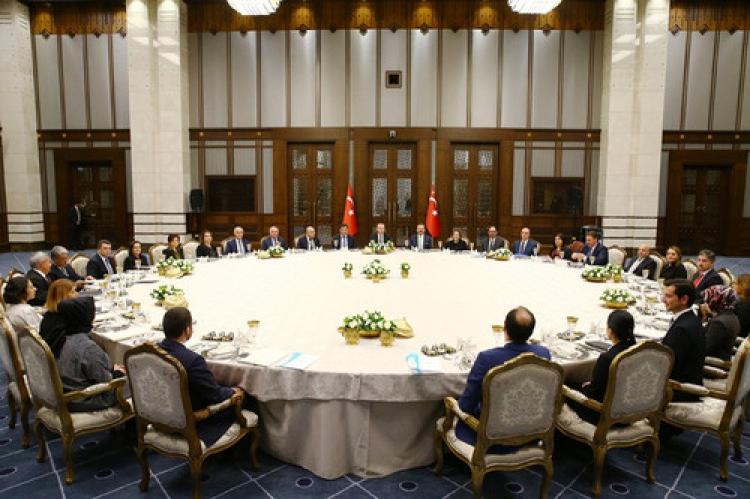 Erdoğan, G-20 temsilcilerini ağırladı