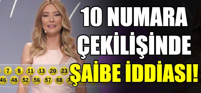 Milli piyangoda şaibe iddiası!