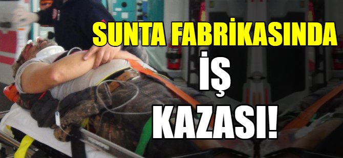 Bursa'da iş kazası!
