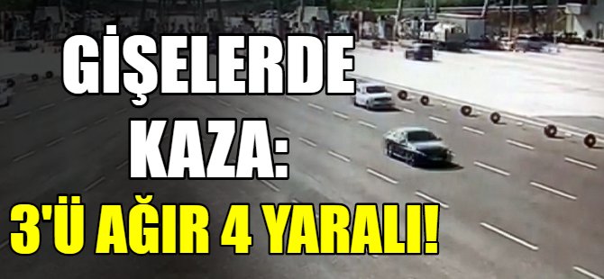 Bursa'da kaza: 3'ü ağır 4 yaralı!