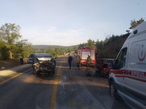 Bursa'da korkunç kaza: 1 ölü 3 yaralı