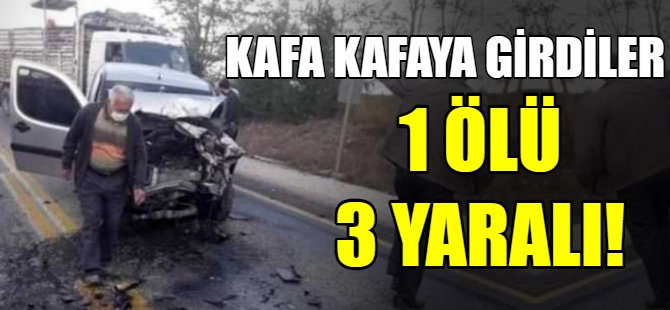 Bursa'da korkunç kaza: 1 ölü 3 yaralı