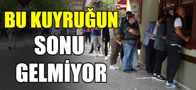 Bu kuyruğun sonu gelmiyor!