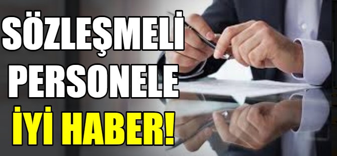 Sözleşmeli personele mahkemeden iyi haber