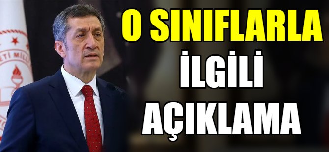 Bakan Selçuk’tan önemli açıklama