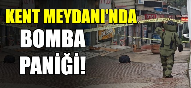 Kent Meydanı'nda bomba paniği!