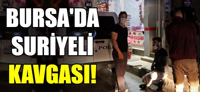 Suriyeliler birbirine girdi: 3 yaralı!