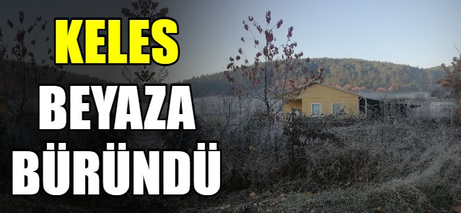 Bursa’nın dağ ilçesi beyaza büründü