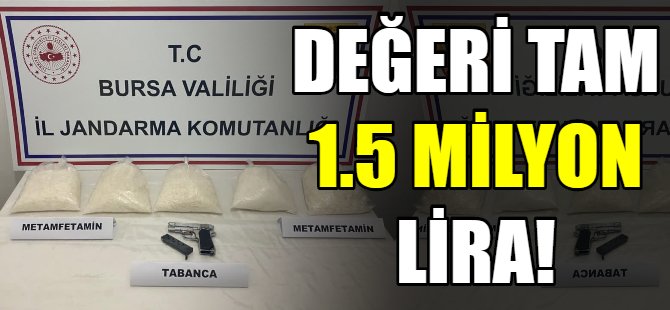 Otomobilden milyonluk uyuşturucu çıktı