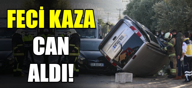 Bursa'da kaza: 1 ölü!