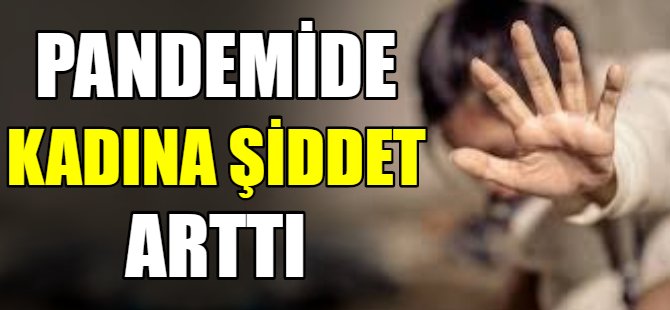 Pandemide kadına şiddet arttı!