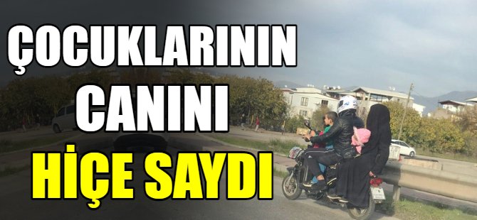 Çocuklarının hayatını hiçe saydı