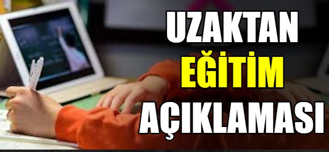 Uzaktan eğitim 22 Ocak’a uzatıldı