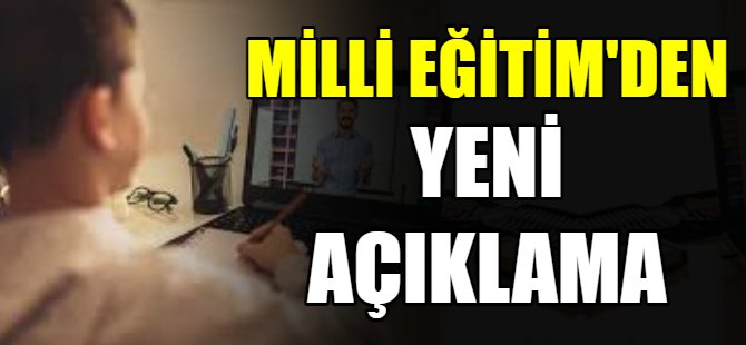 Milli Eğitim'den yeni açıklama