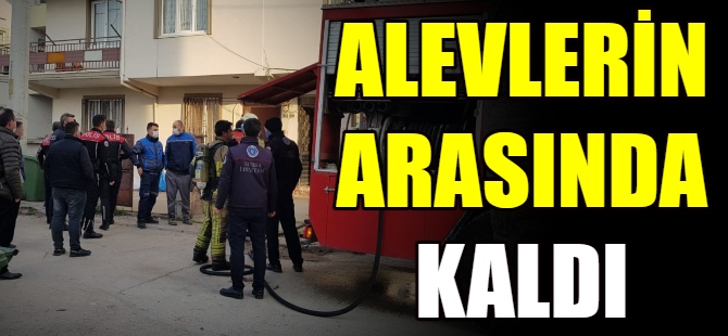 Bursa'da korkutan yangın