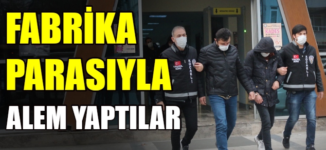 Fabrikanın parasıyla alem yaptılar