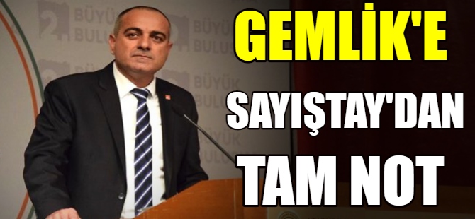 Gemlik Belediyesi'ne Sayıştay'dan tam not