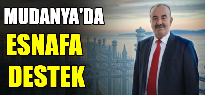Mudanya Belediyesi'nden pandemi desteği