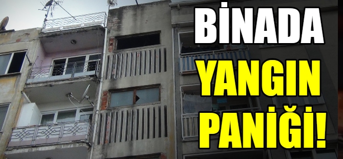 Bursa'da yangın paniği