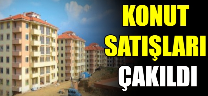 Konut satışları azaldı