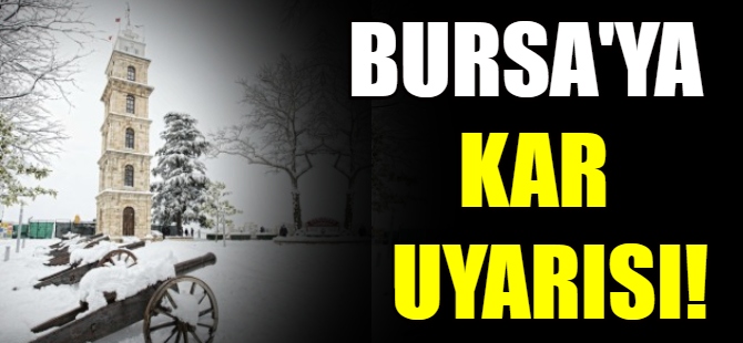 Bursa Valiliği'nden önemli uyarı!