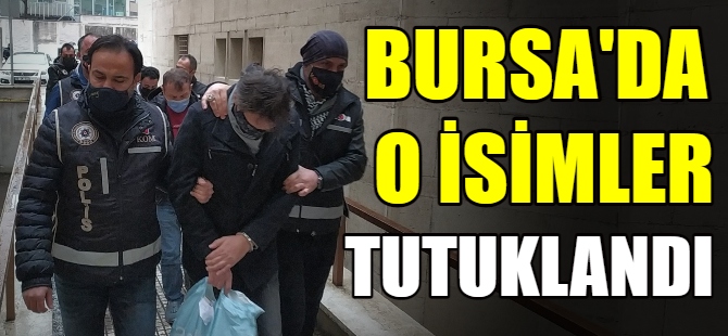 Bursa'daki şantaj çetesine darbe