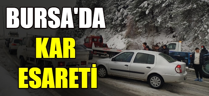 Bursa'da kar esareti