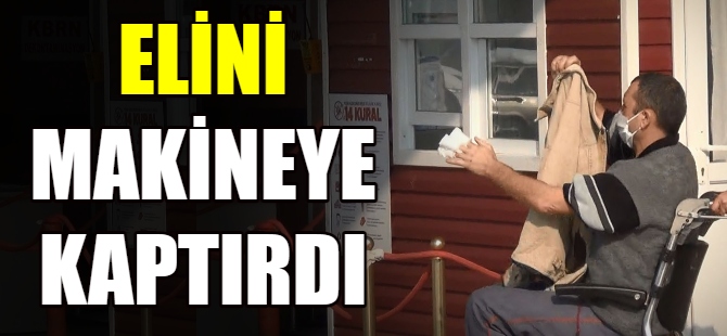 Bursa'da iş kazası