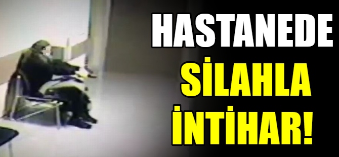 Hastanede intihar etti